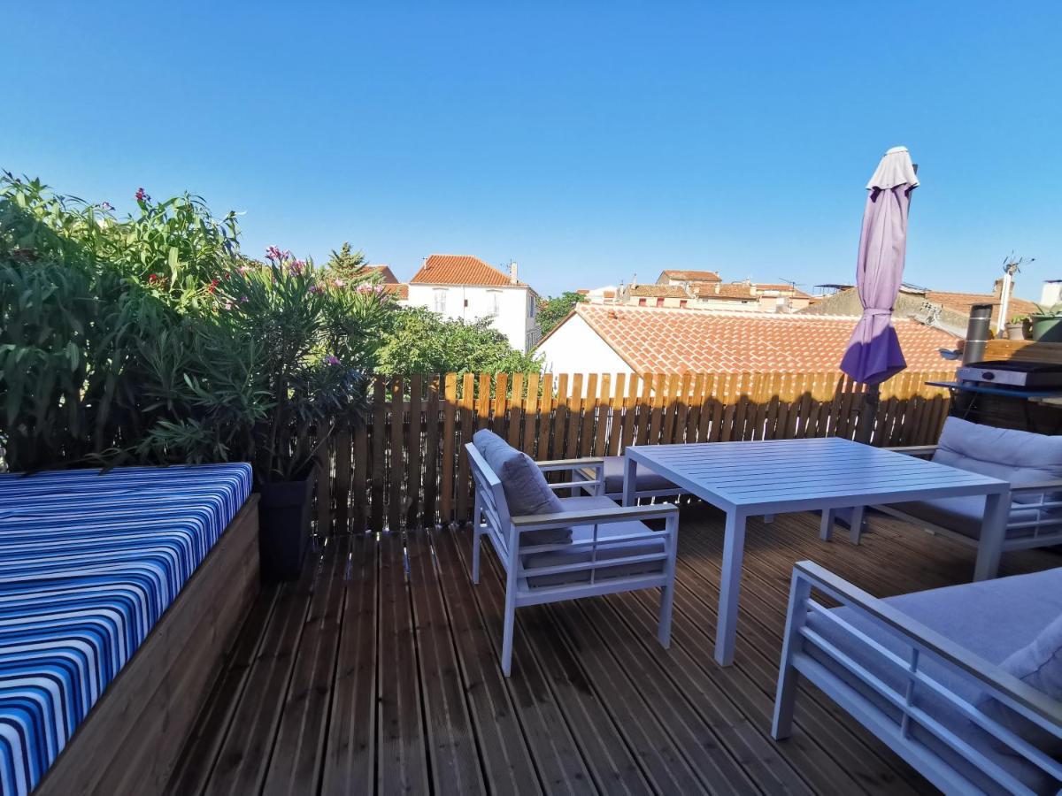 T3 Terrasse Classe 4 Etoiles Le Poulpe 200M Front De Mer Banyuls-sur-Mer Exterior foto