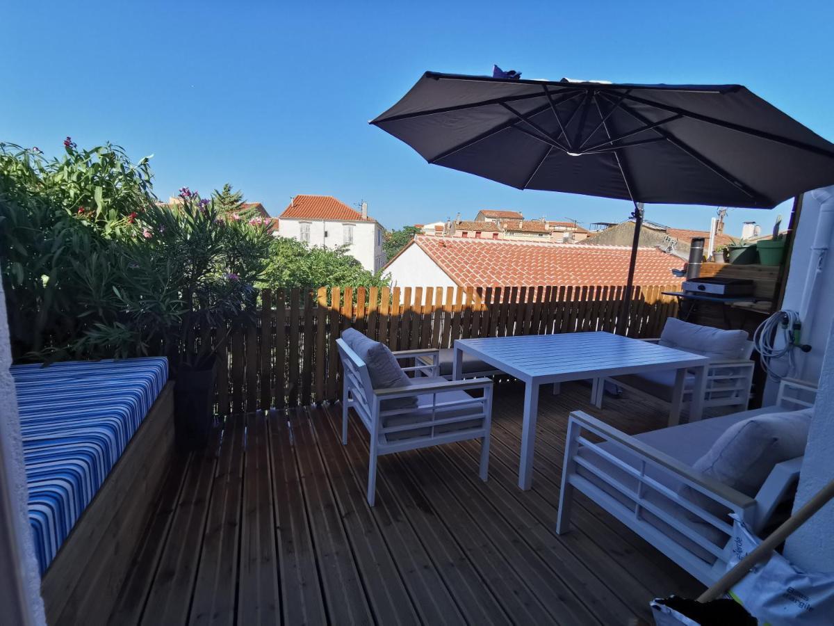 T3 Terrasse Classe 4 Etoiles Le Poulpe 200M Front De Mer Banyuls-sur-Mer Exterior foto